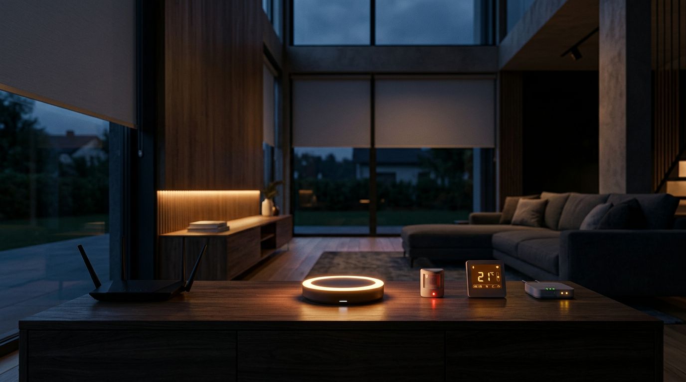 Hub domotico, luci e tende funzionano anche con il router scollegato.